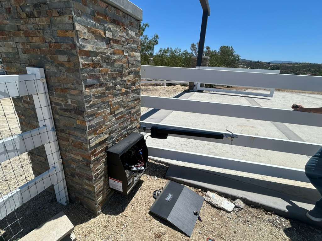 Driveway gate repair